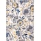 World Rug Gallery Vintage Modern Floral Gray/Yellow/Ivory Area Rug 5'x7' 2075CREAM5X7 - alternate 9